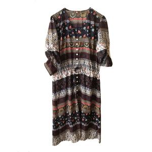 MEXICAN SUMMER DRESS SIZE S